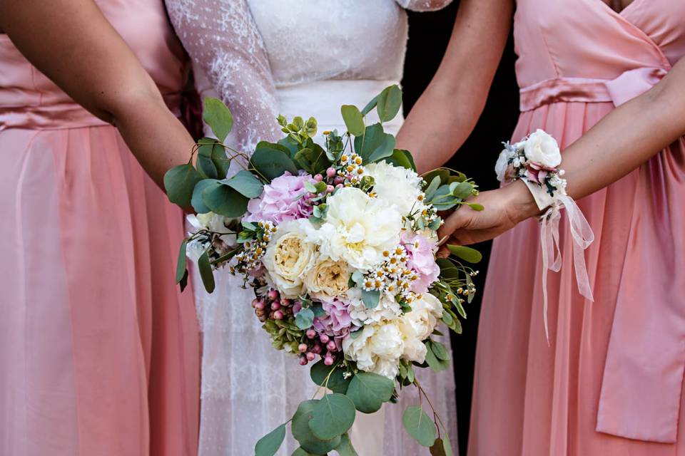 Bouquet romantico rosa