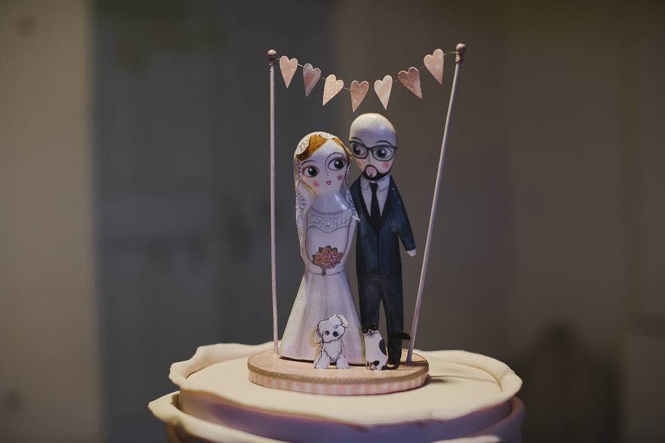 Cake topper personalizzato