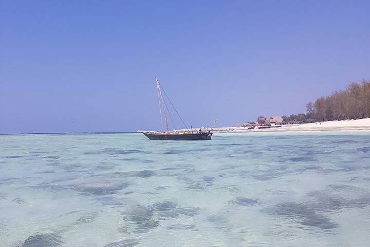 Il mare cristallino di Zanziba