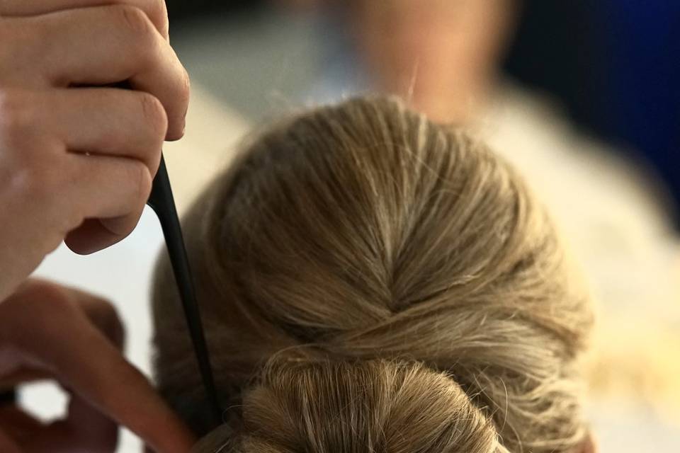 Chignon ad intreccio