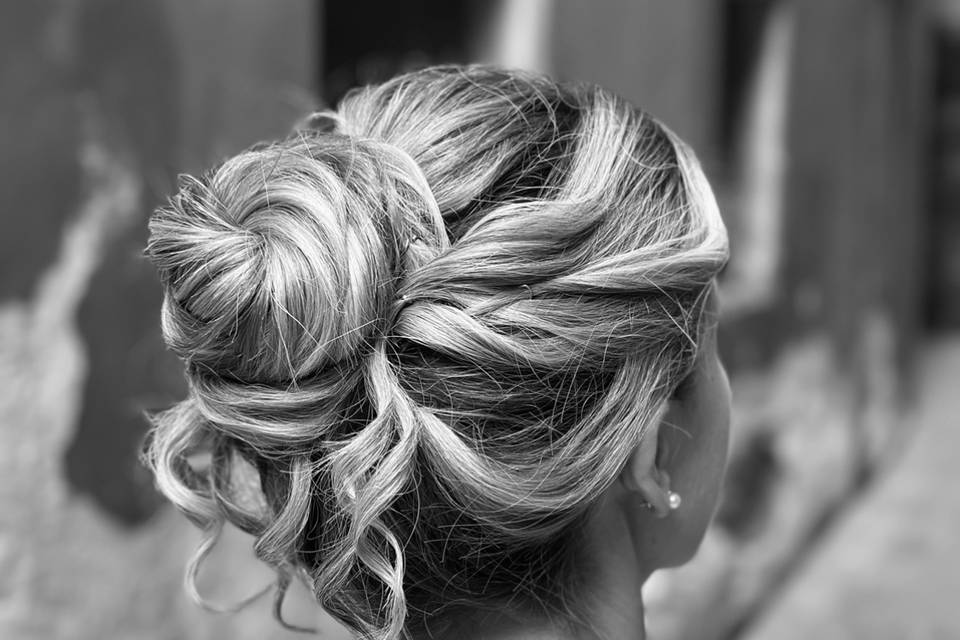 Chignon alto morbido