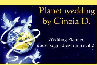 Logo planet wedding