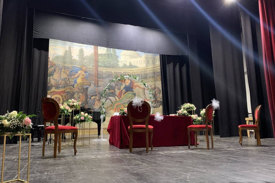 Matrimonio in teatro a Modica