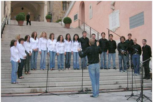 Il coro a palazzo moroni nel 2009