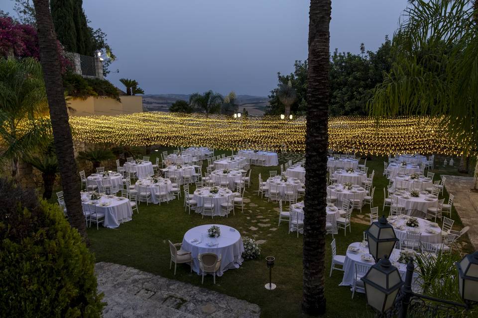 Cena sotto il cielo stellato