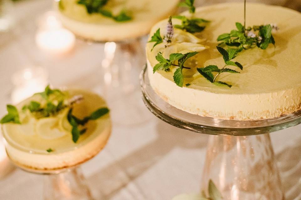 Wedding naked cake