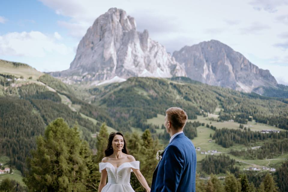 Matrimonio dolomiti