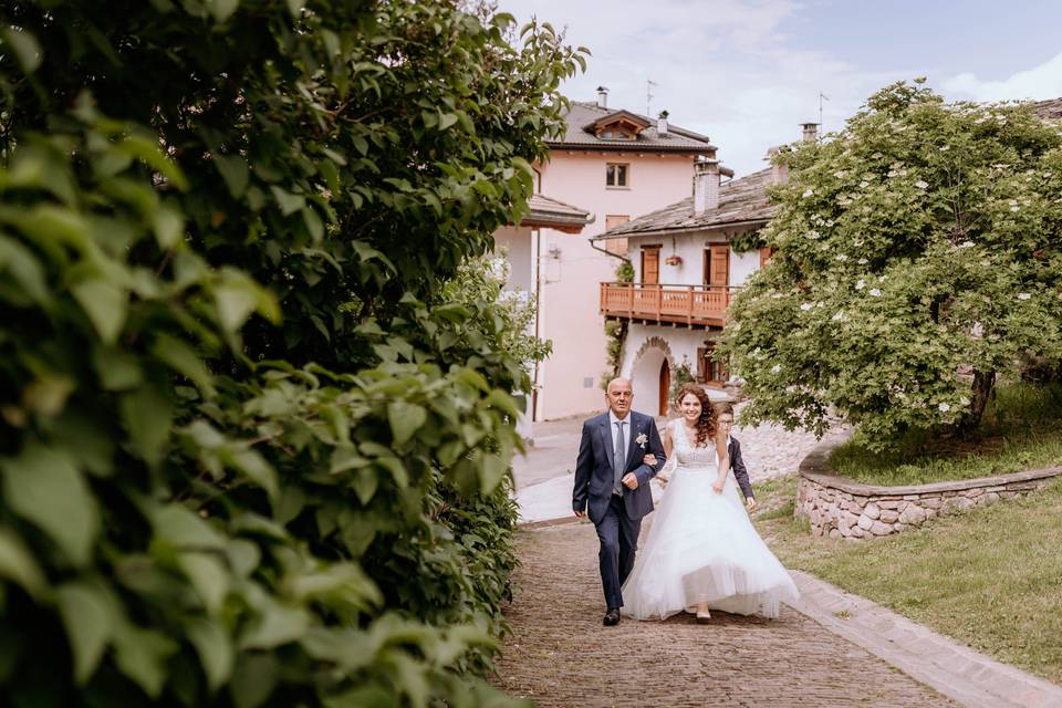 Arrivo della sposa