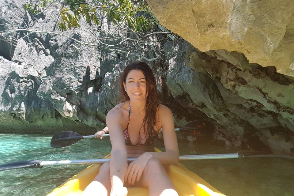 Kayak tour, El Nido