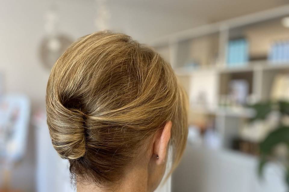 Chignon elegante