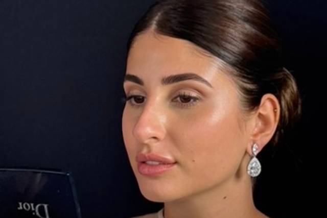 Primo piano sposa