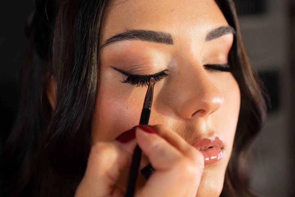 Dettaglio eye-liner occhi