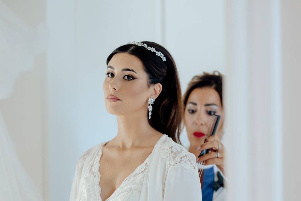 Acconciaatura sposa