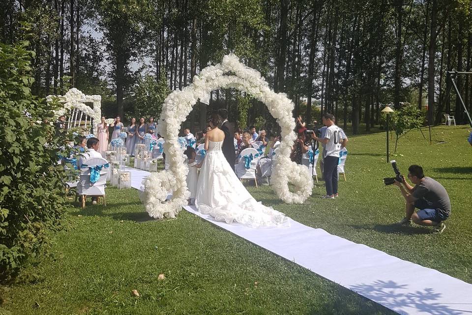 Matrimonio in giardino