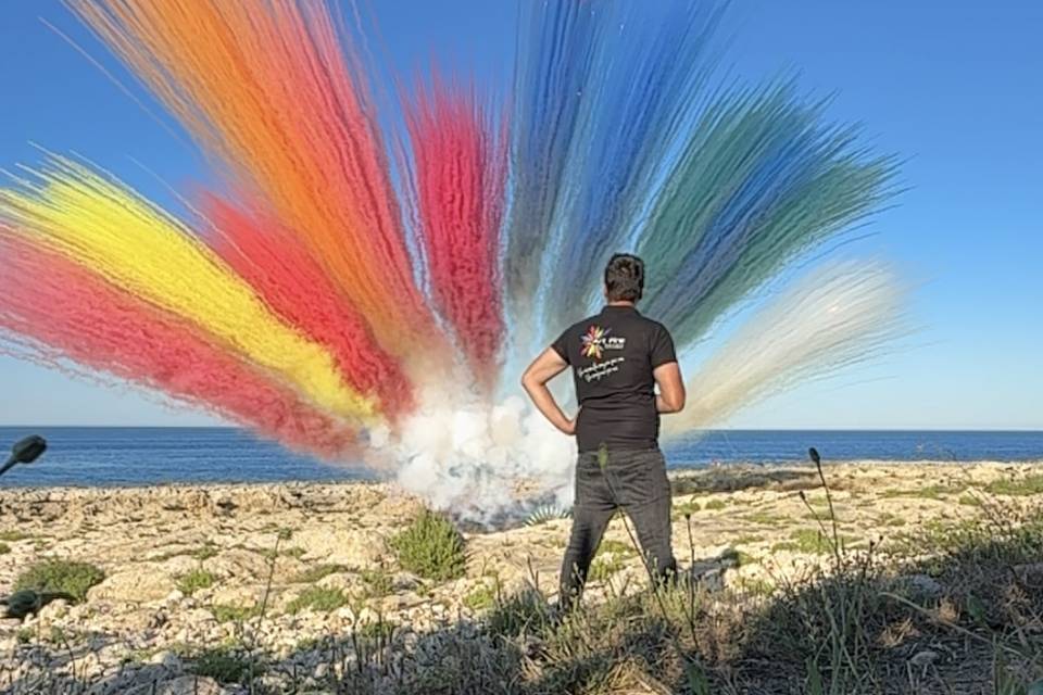 Fumi colorati