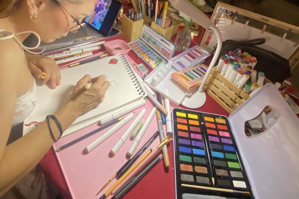 Live sketch
