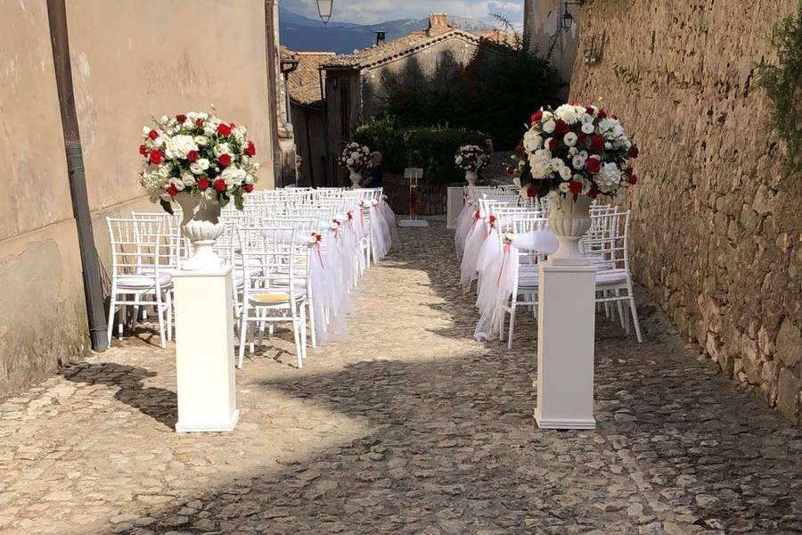 Matrimonio all'aperto