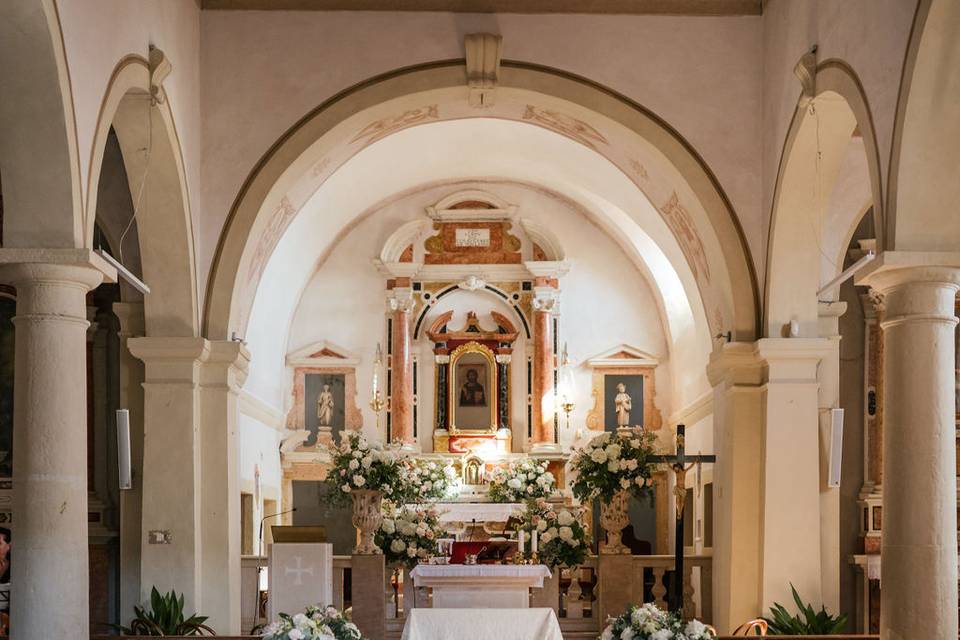 Cerimonia in chiesa