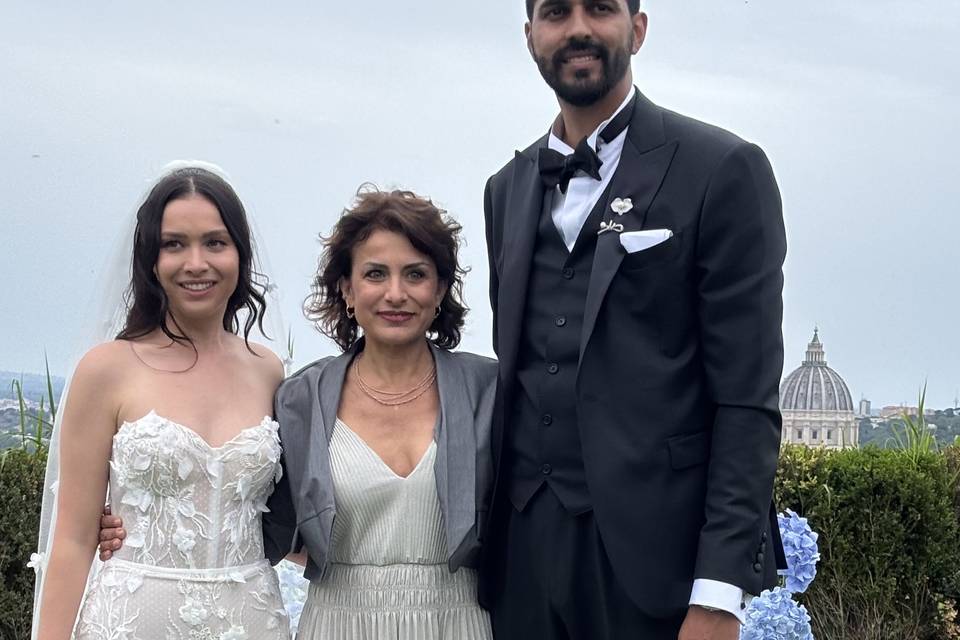 A&M from USA luxury wedding