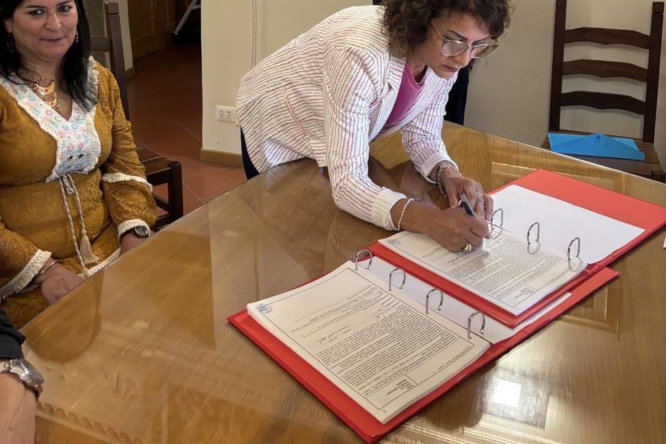 French interpreter civil union
