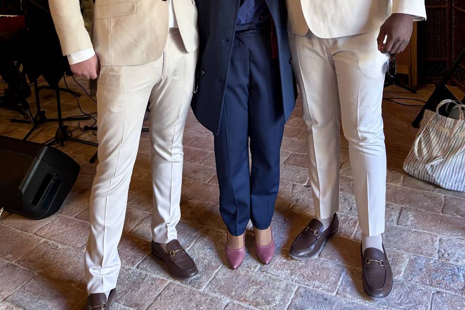 With the best men