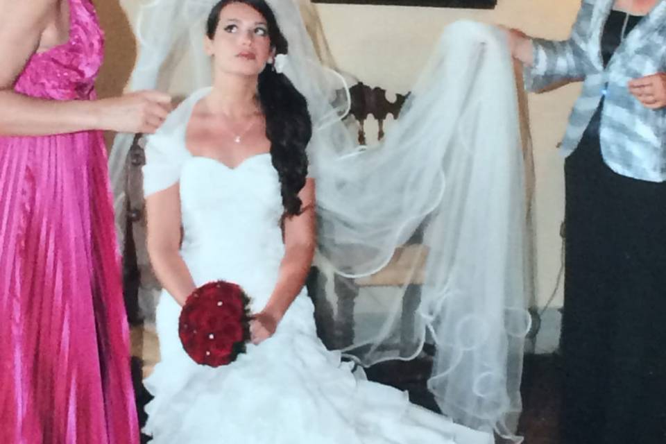 Preparazione sposa