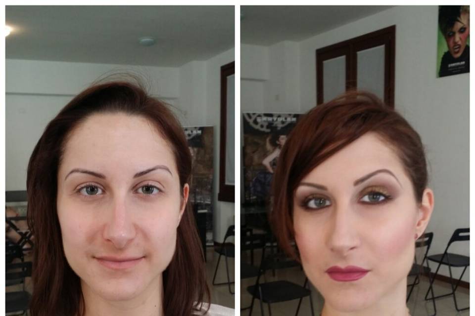 Make - up beauty da sera