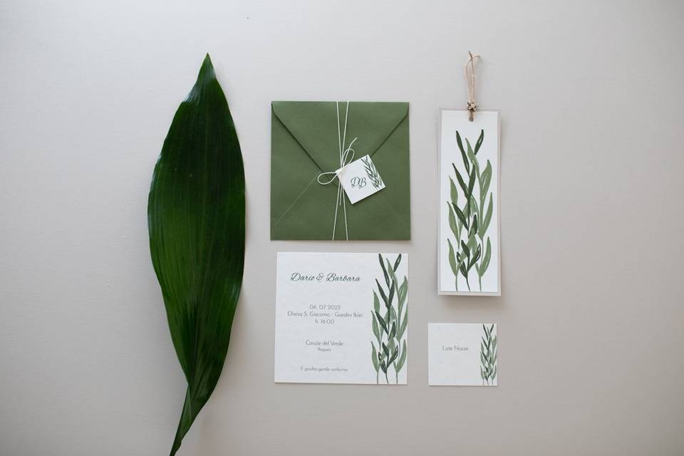 Wedding Invitation- scatolina