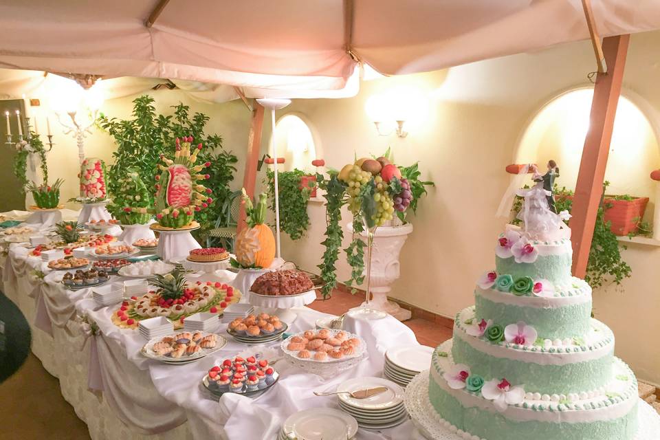 Buffet frutta e dolci