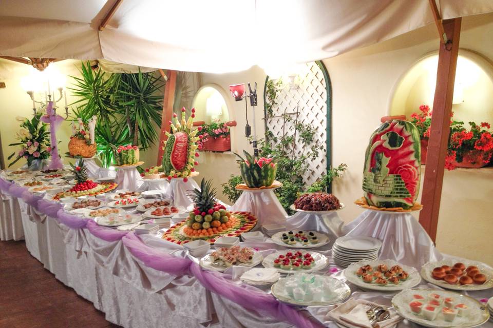 Buffet frutta e dolci