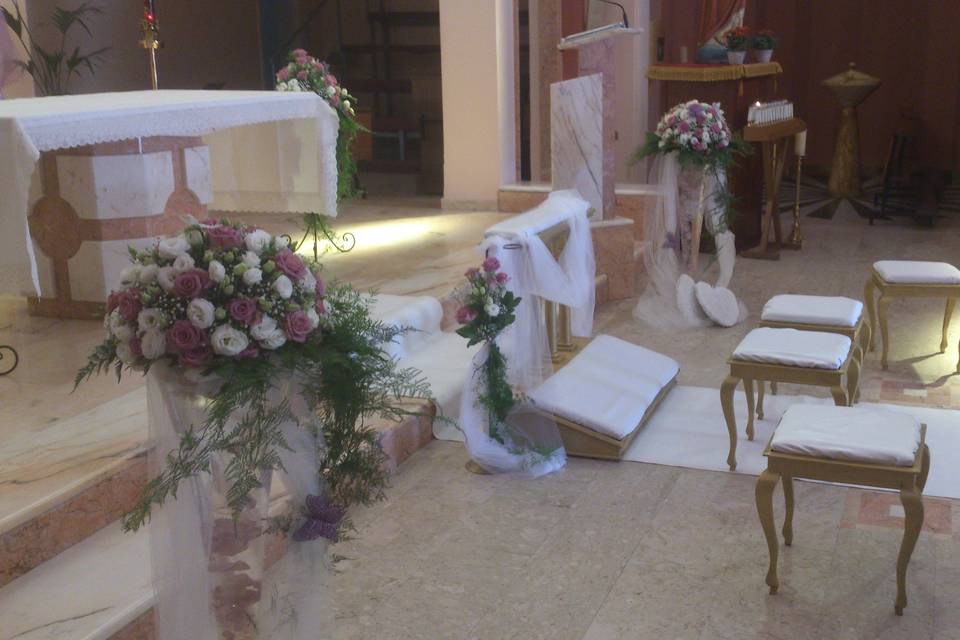 Allestimento chiesa