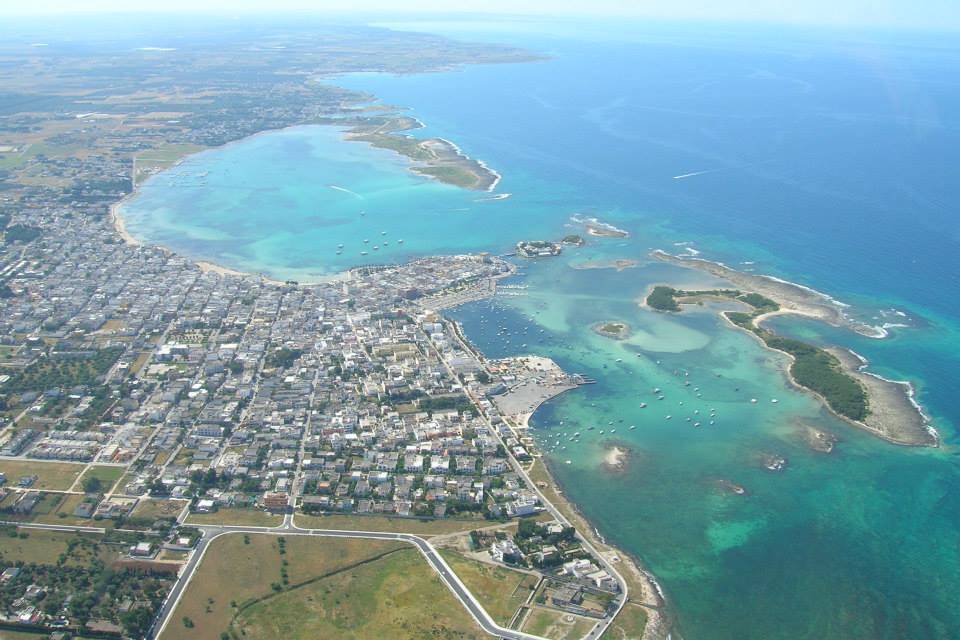 Veduta aerea porto cesareo