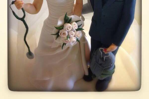 Wedding cake topper