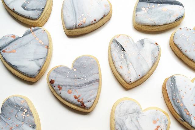 Watercolor cookies