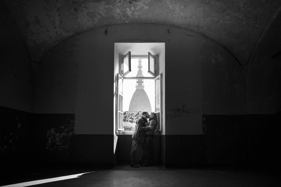 Bacio a torino