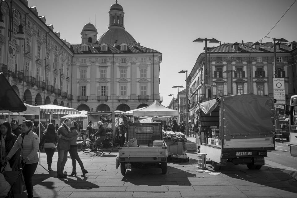 Bacio a torino