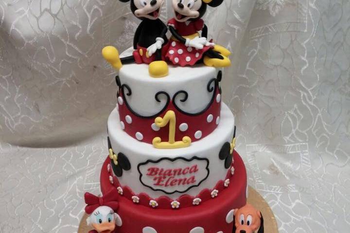 Torta minnie e topolino