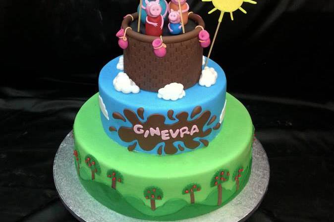 Torta Peppa pig bimba