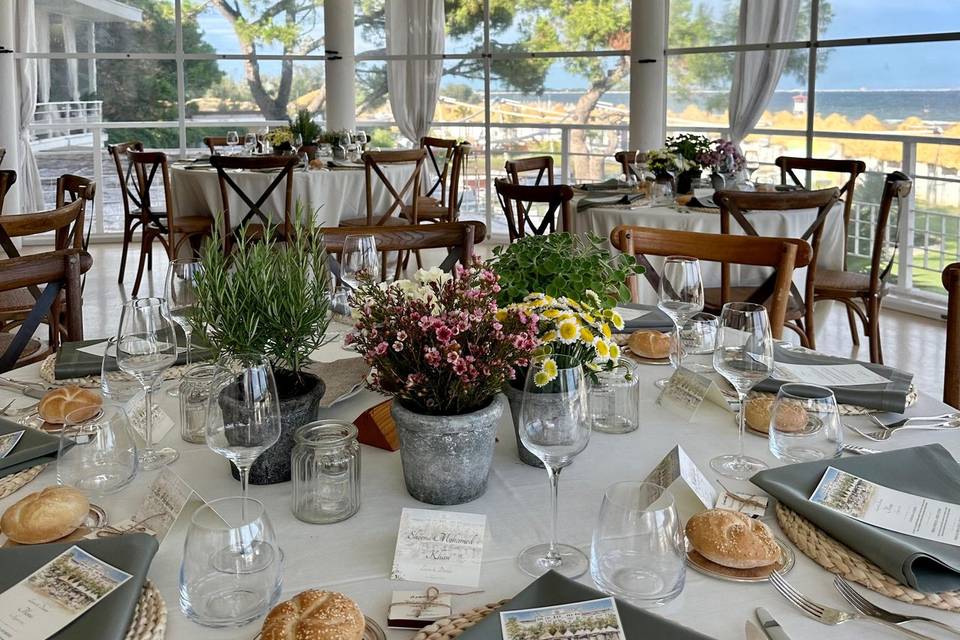Mise en place - country chic