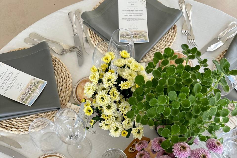 Mise en place - country chic