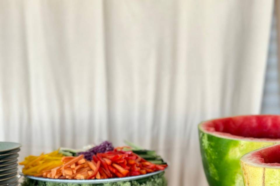Buffet - vegan corner