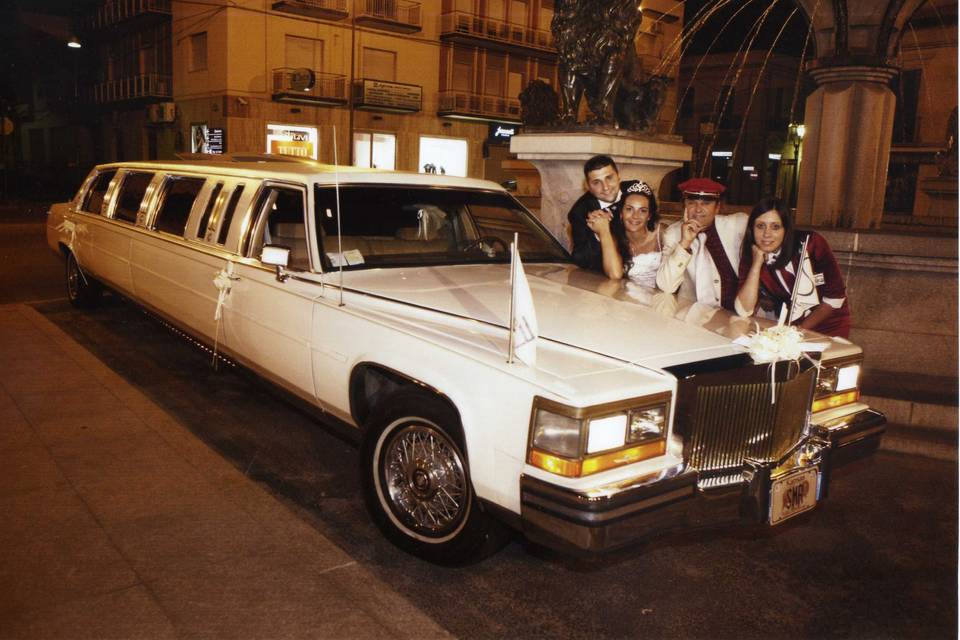 Cadillac limousine