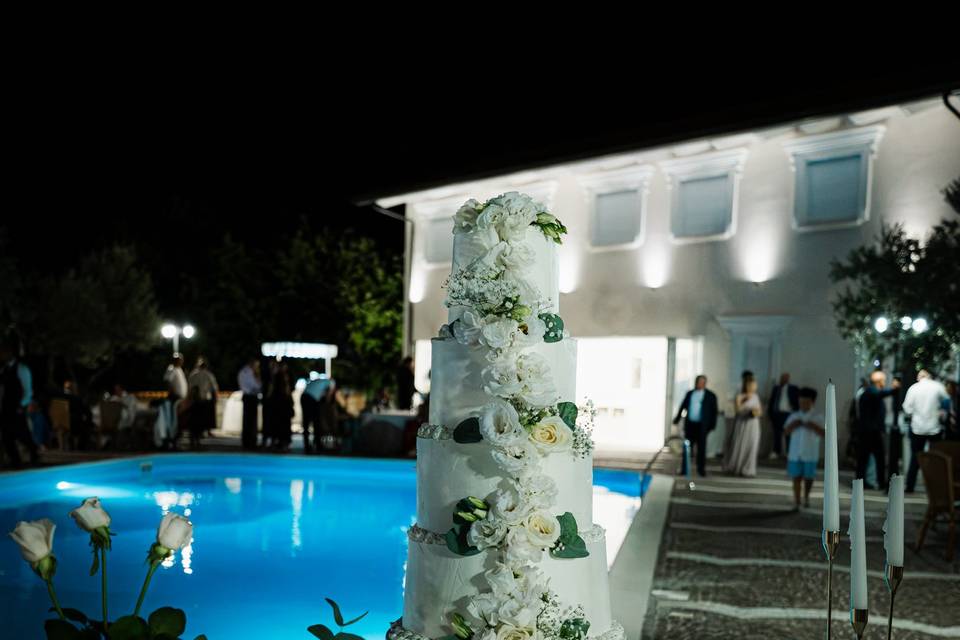 Torta in piscina