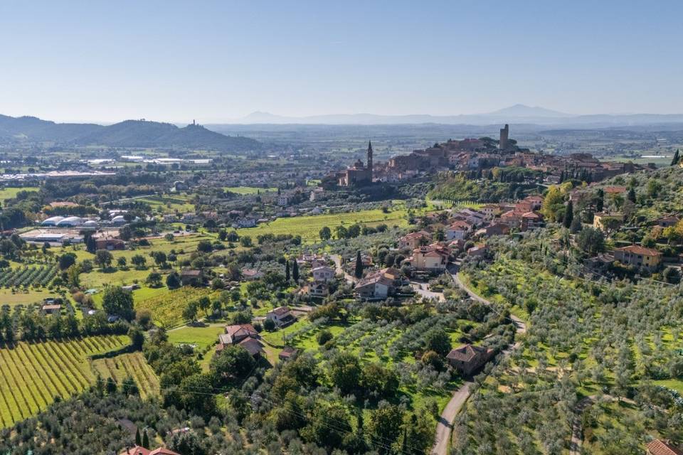 Vista panoramica location matr