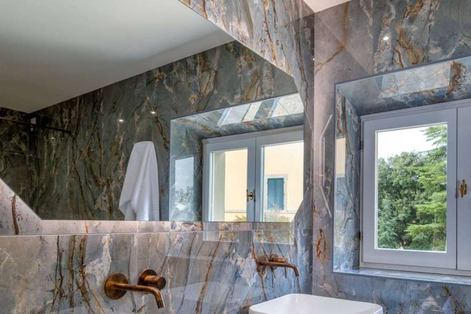 Bagno grigio bnb