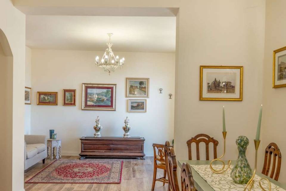 Sala da pranzo bnb