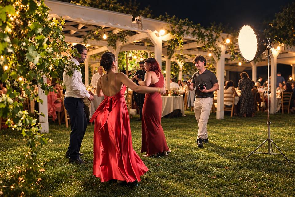 Set del matrimonio disco