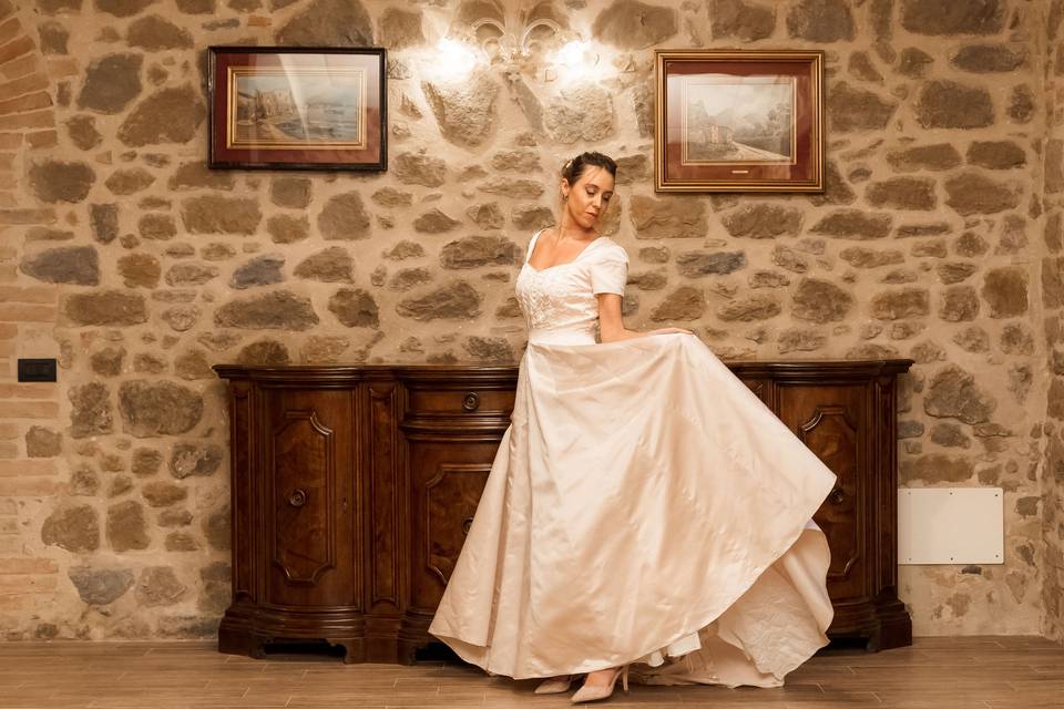 Abito da sposa Seta e Perle