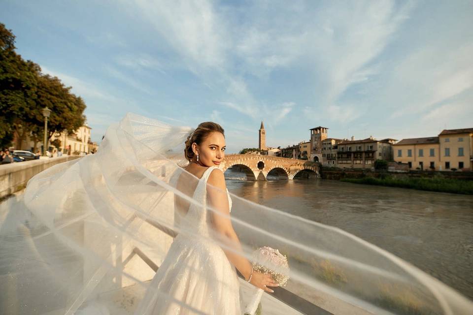Bride in Verona