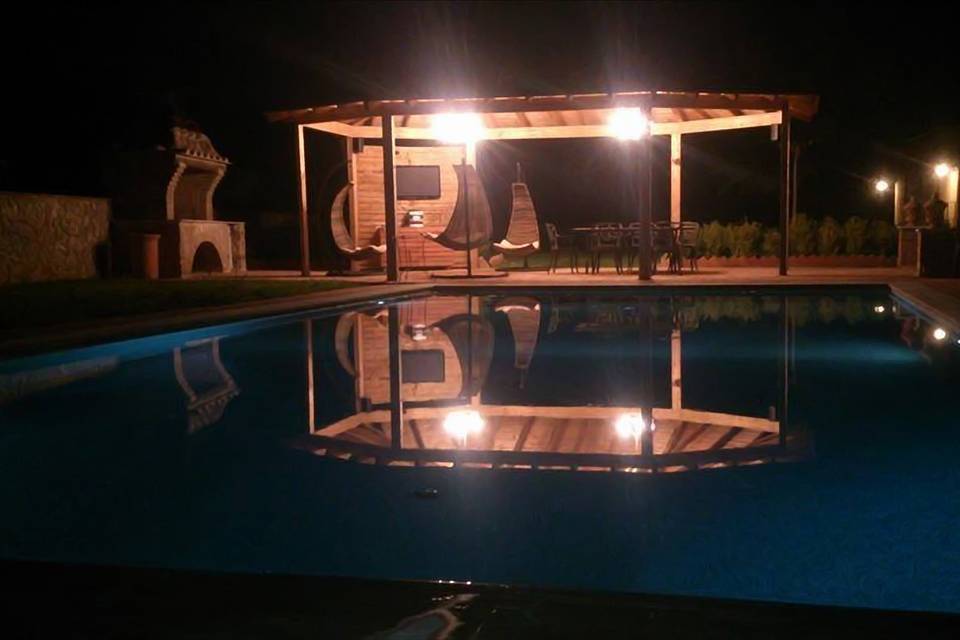 Piscina di notte